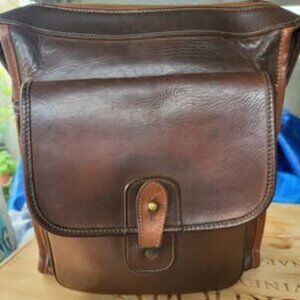 Vintage Ghurka Gear Sack No. 4 - Men's Leather Bag